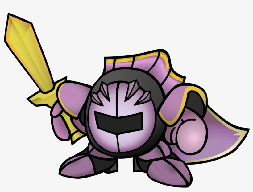 Nes Meta Knight Really Proud Of This One, He Was An - Cartoon, transparent png