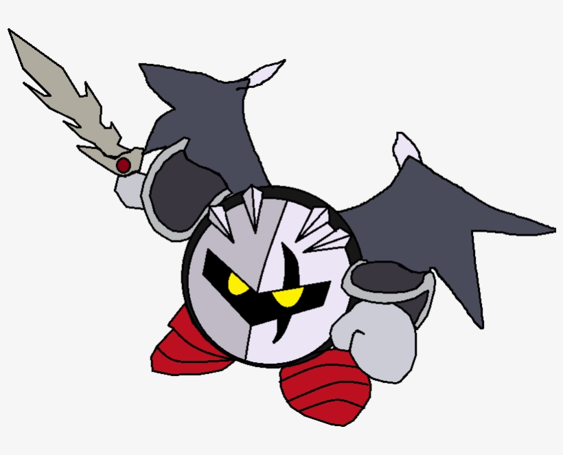 Dark Meta Knight - Dark Meta Knight Art, transparent png