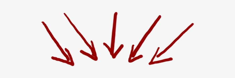 Get Your Free Jlawbball Nba Workout - Hand Drawn Arrows Down, transparent png