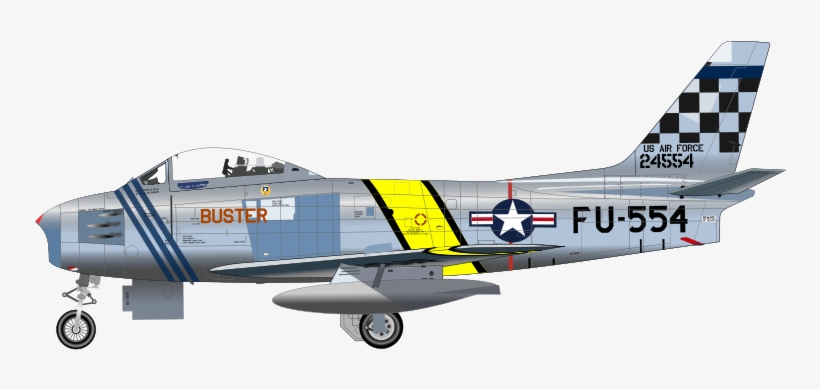 Free To Use Public Domain Military Aircraft Clip Art - Airfix 1:72 North American F-86f/e(m) Sabre, transparent png