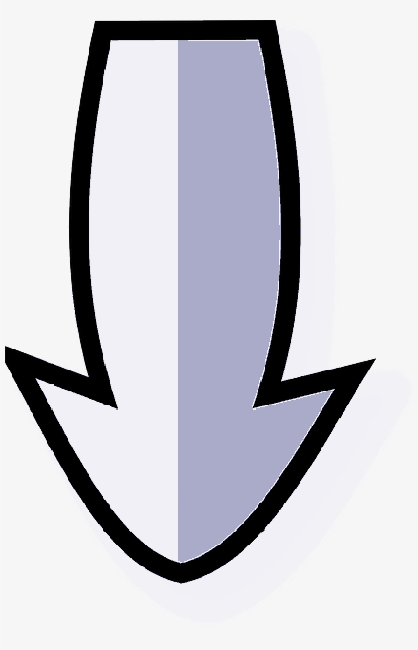 Arrow, Down, Shadow, Direction, Color, - Arrow Photo Pointing Down, transparent png