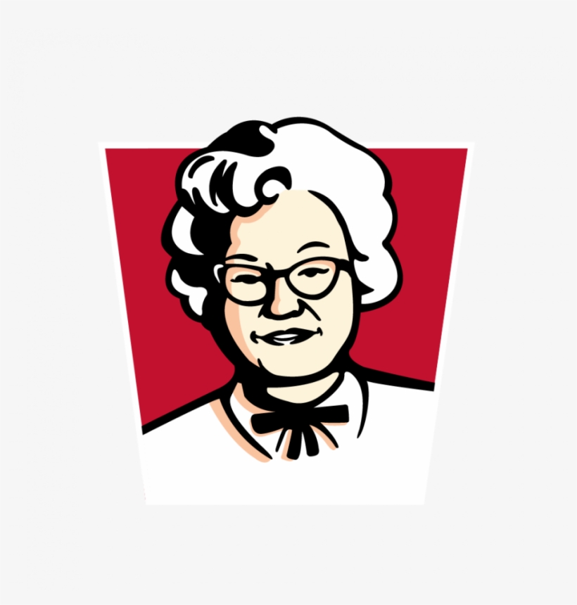 Claudia Sanders By Ipg Mediabrands - Kfc Claudia, transparent png