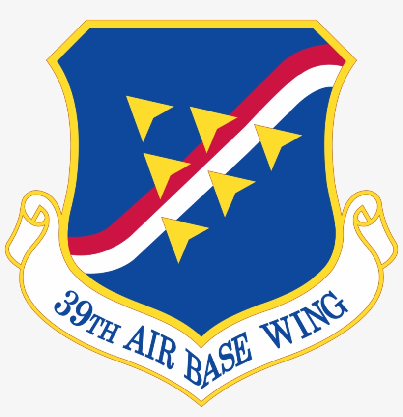 Arms Of 39th Air Base Wing, Us Air Force - Space Wing, transparent png