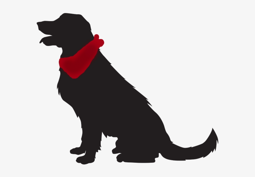 Cash Silhouette - Silhouette Golden Retriever Clipart, transparent png