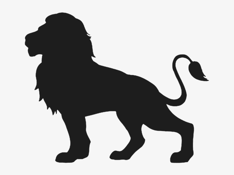Lion Silhouette Free Illustration Lion Feline Cut Out - Your Guard; Stand Firm E, transparent png