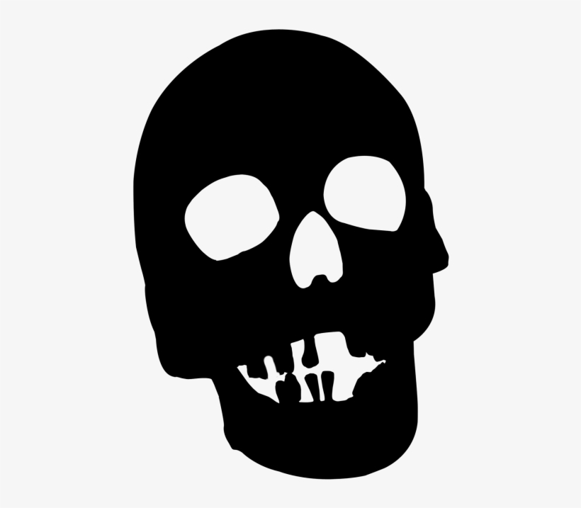Skull, transparent png