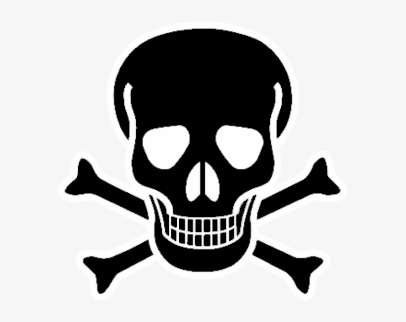 Skull And Bones Png, transparent png