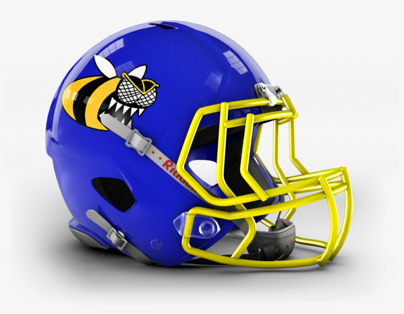 Bath Killer Bees L - Hewitt Trussville High School Football Helmet, transparent png