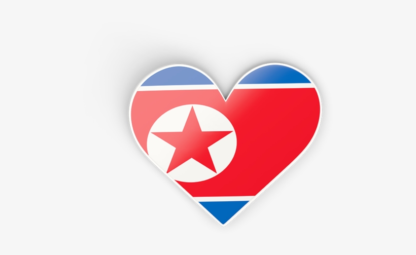 Illustration Of Flag Of North Korea - North Korea, transparent png
