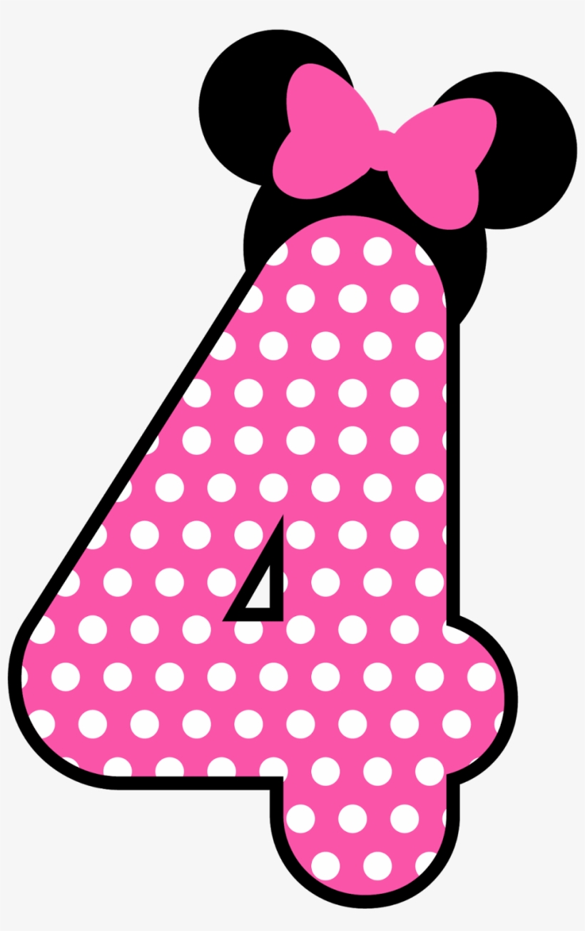 Bella Dresses, Mickey Mouse, Numbers, Number Fonts, - Minnie Mouse Number 3, transparent png