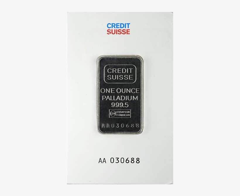 1 Oz Palladium Bar, transparent png