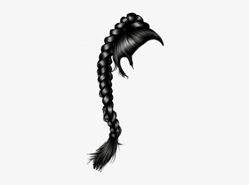 Imágenes Para Photoscape, Photoshop Y Gimp De Pelucas - Braid Hair Png, transparent png