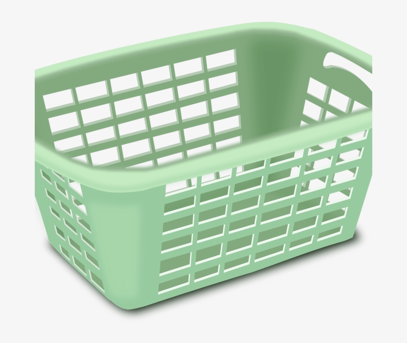 Clipart Plastic Laundry Basket - Laundry Basket Png, transparent png