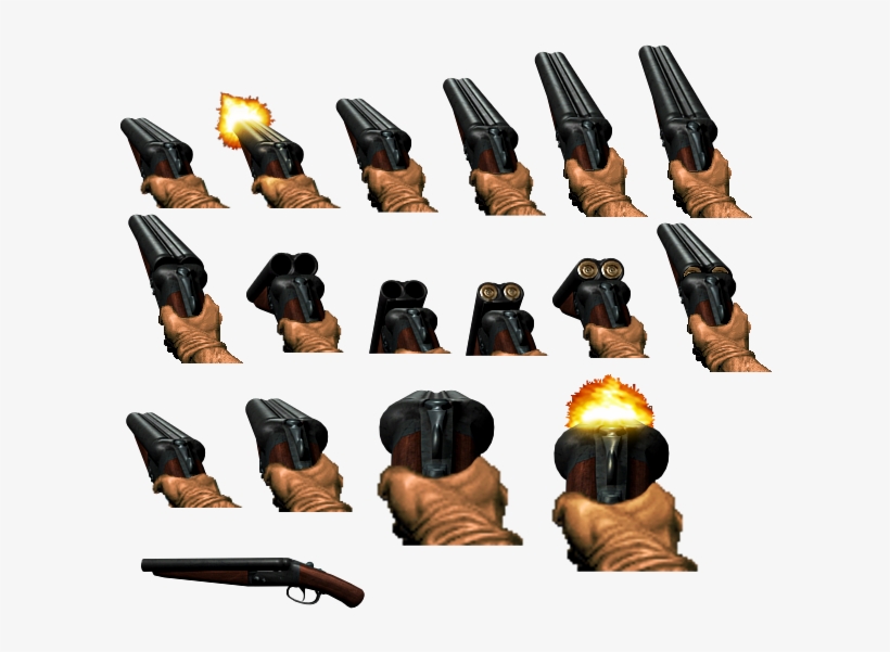 I Present The Sawed Off Double Barreled Shotgun - Dog Rifle, transparent png