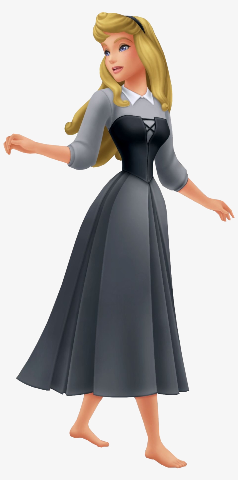 Aurora- Briar Rose Outfit Khbbs - Last Minute Diy Disney Costume, transparent png
