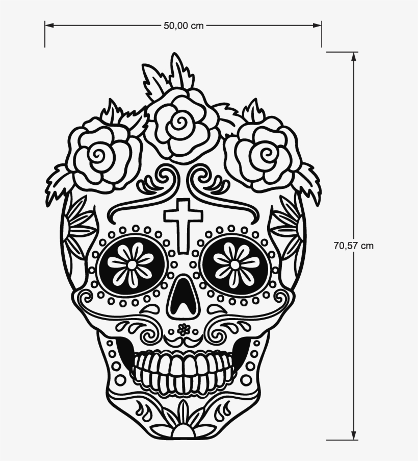 Holiday Aisle Day Of The Dead Decorative Box, transparent png