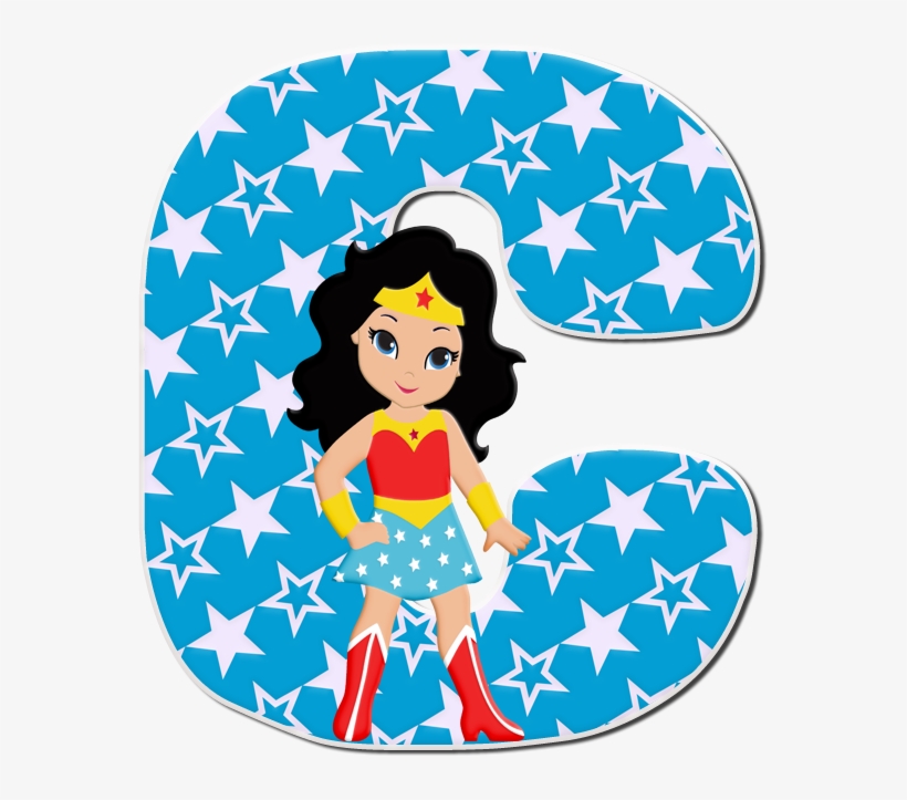 Alfabeto Mulher Maravilha Png - Big Sister/i'm Going, transparent png