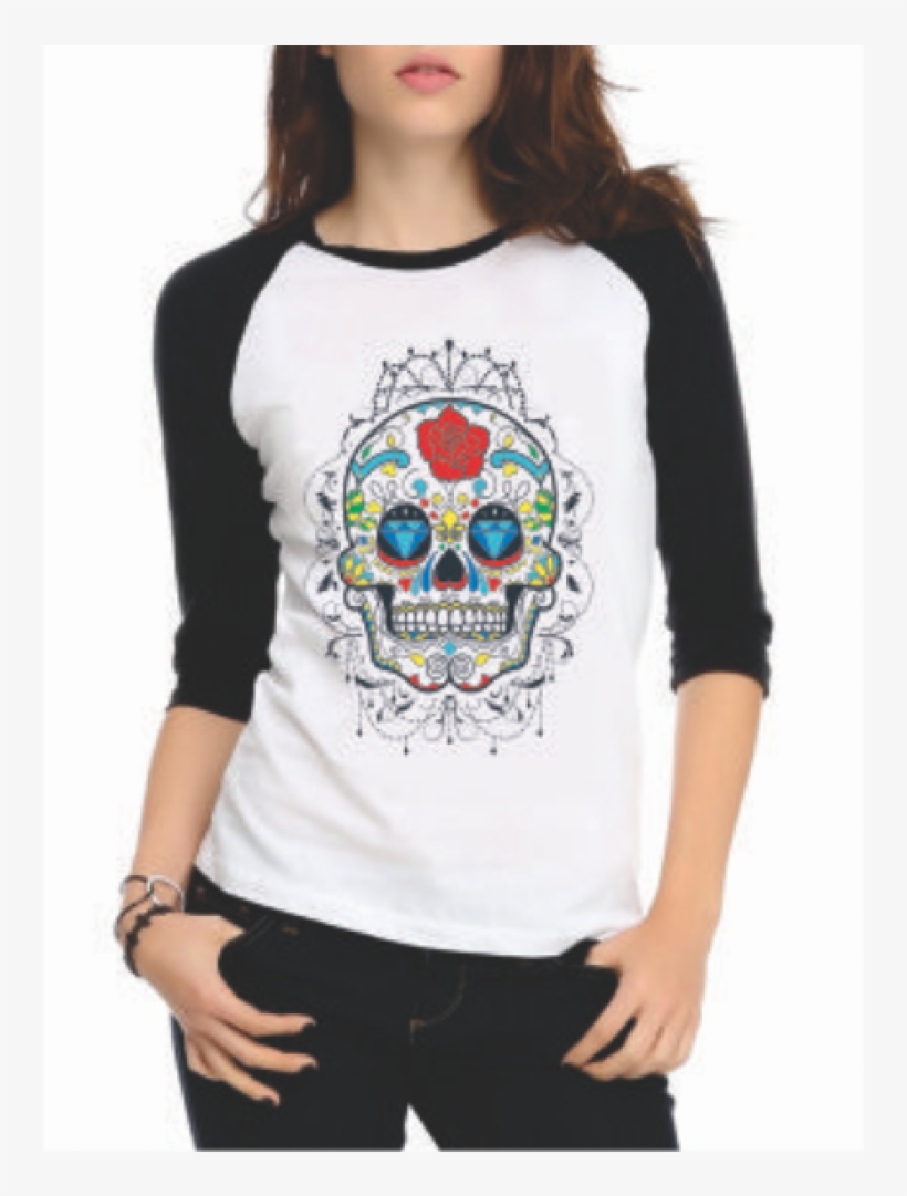 Best Gift - Colorfull Skull Hoodie/t-shirt/mug Black/navy/pink/white, transparent png