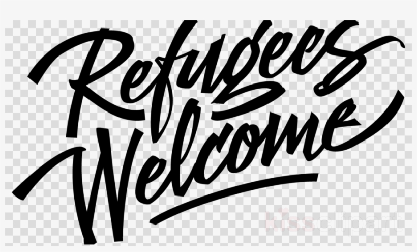 Us Refugees Welcome Clipart Refugee Mayo United For - Refugees Welcome Logo, transparent png