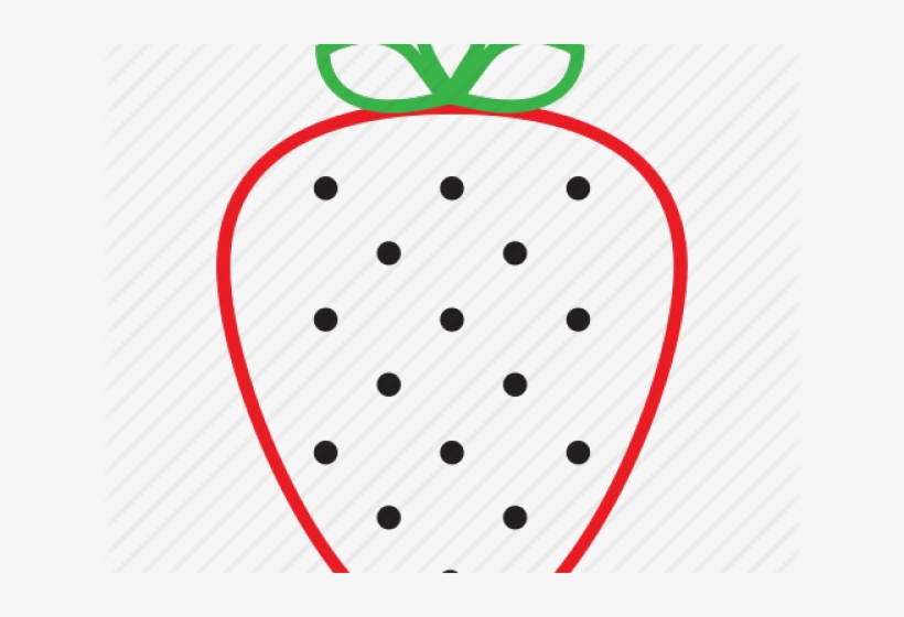 Strawberry Clipart Icon - Circle, transparent png