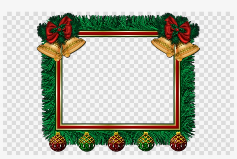 Marcos Navideños 2013 Png Clipart Santa Claus Clip - Christmas Frame Png, transparent png