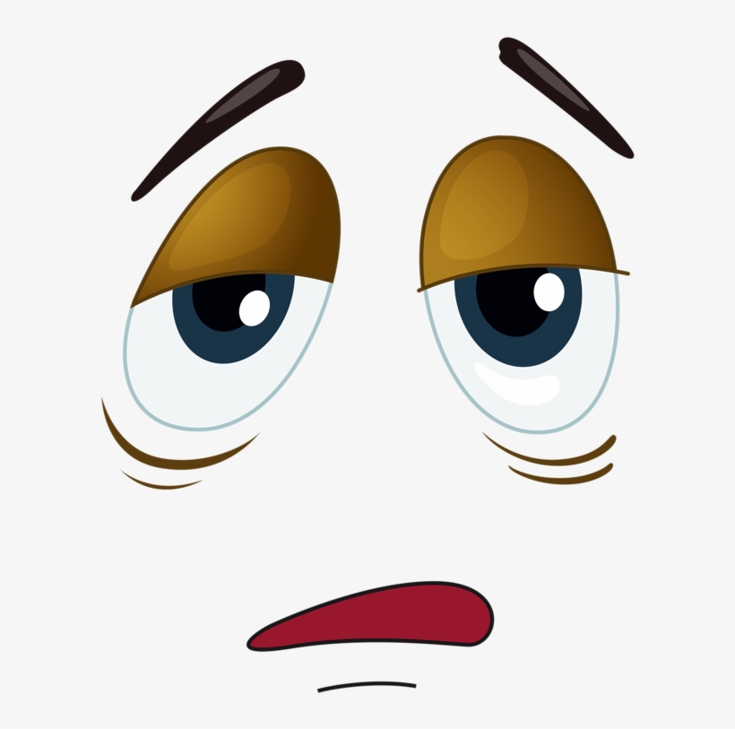 Clipart Free Library Cartoon Emoticon Caricature Smiley - Ojos Cansados Png, transparent png