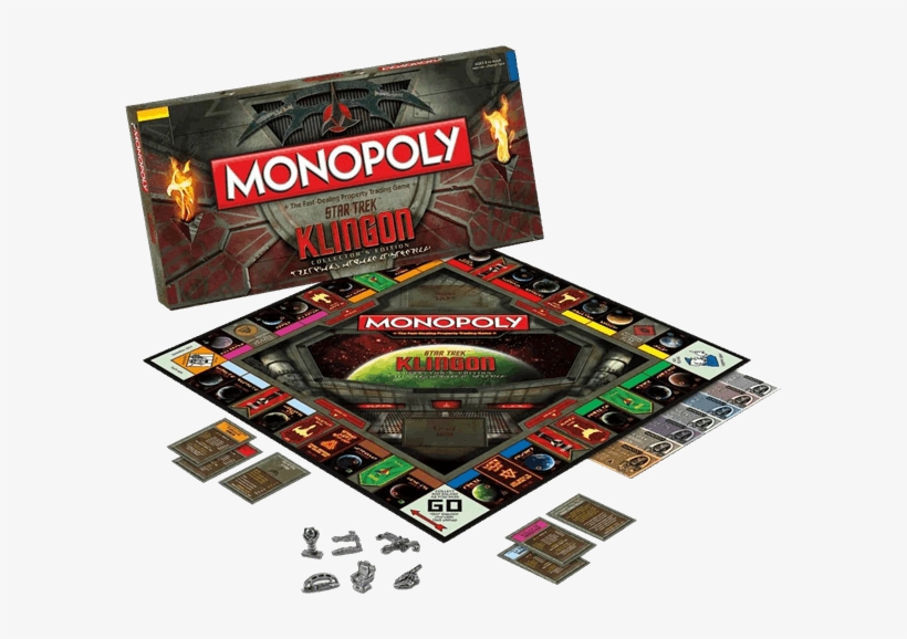 1 Of - Monopoly Star Trek Klingon, transparent png