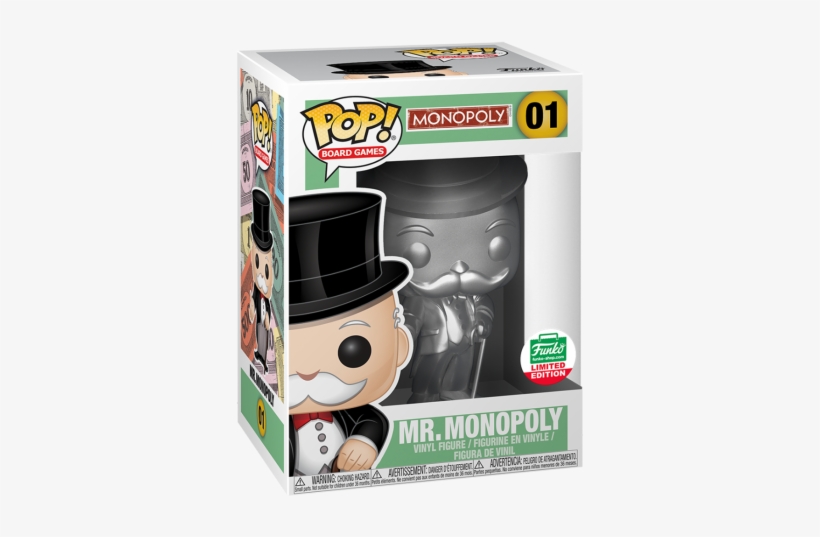 01 Mr - Mr Monopoly Funko Pop, transparent png