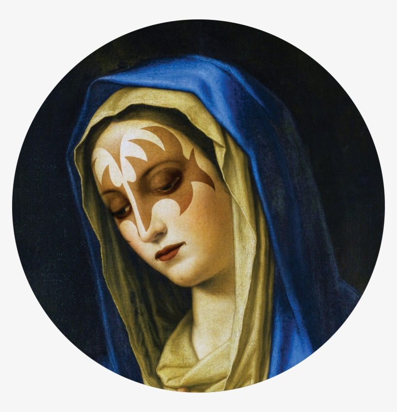 The Demon - Madonna At Prayer, transparent png