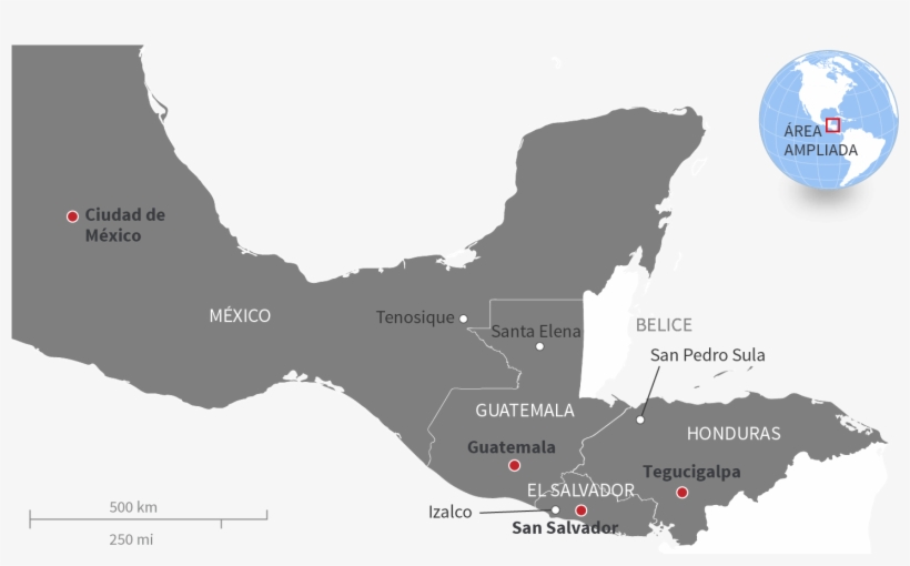 Mapaelfaro1-5112 - Map Of Honduras, transparent png