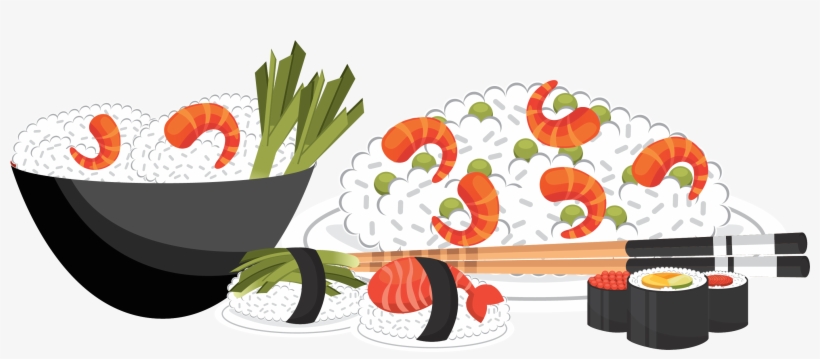 Japanese Cuisine Onigiri Fast Food Sushi, transparent png