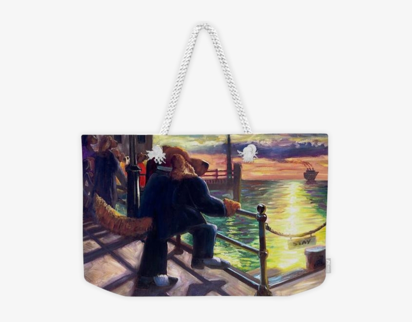 Weekender Tote Bag - Throw Pillow, transparent png