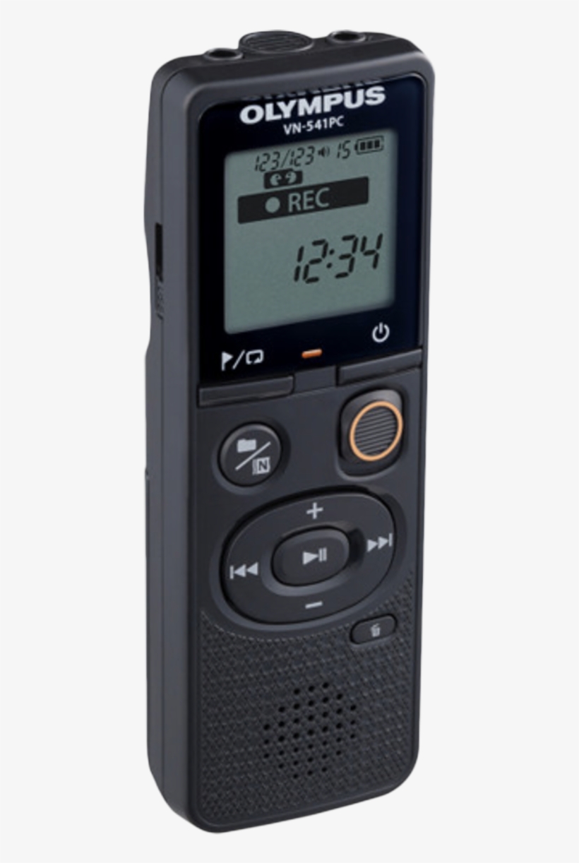 Olypus Vn 541 Pc - Olympus Vn-541pc Voice Recorder - 4 Gb - Black, transparent png