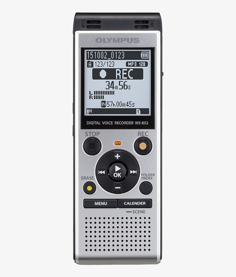Olympus Ws 852 Voice Recorder, transparent png