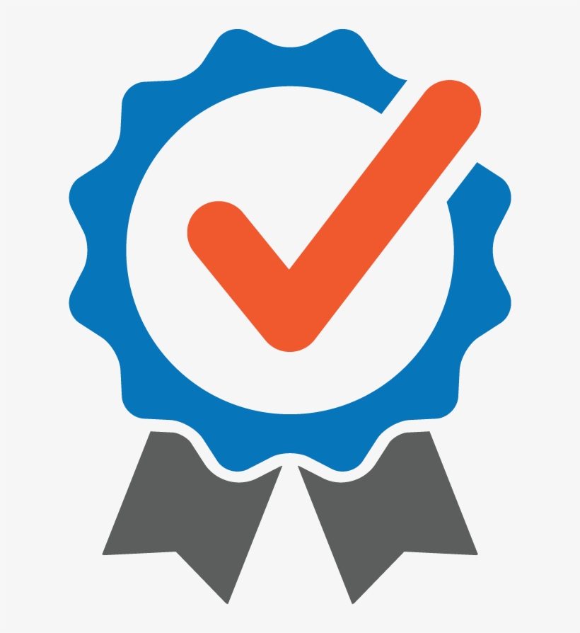 Benefits-icon - Checkmark In A Ribbon, transparent png