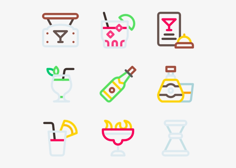 Cocktails, transparent png
