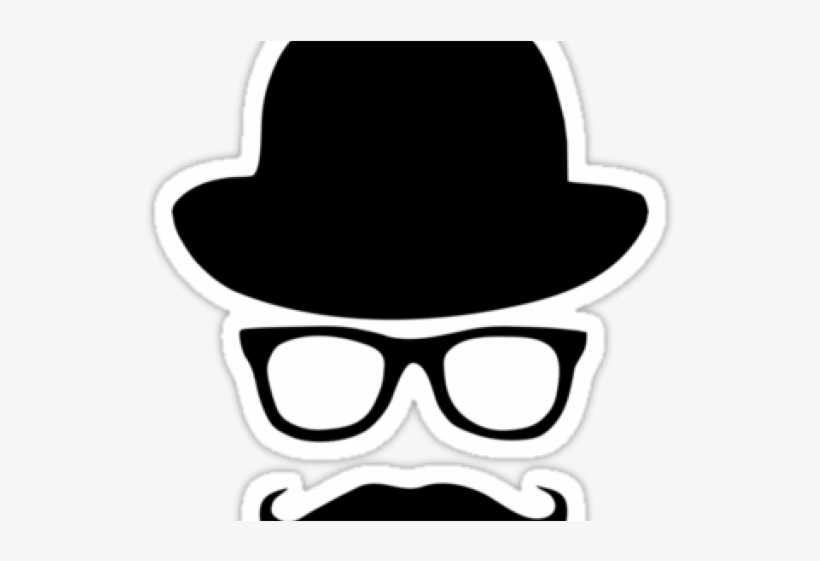 Hat Glasses And Mustache Png, transparent png