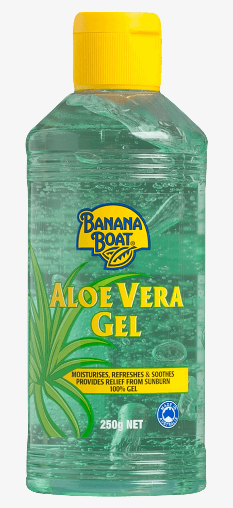Banana Boat® Pure Aloe Vera Gel - Ingredients Banana Boat Aloe Vera Gel, transparent png