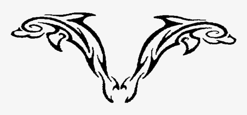 Dolphin Tat - Tattoo, transparent png