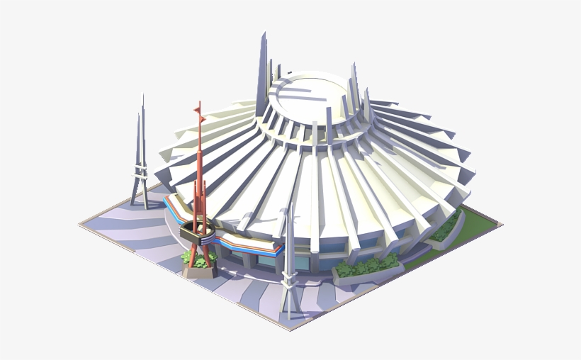 Disneyland Space Mountain Png, transparent png
