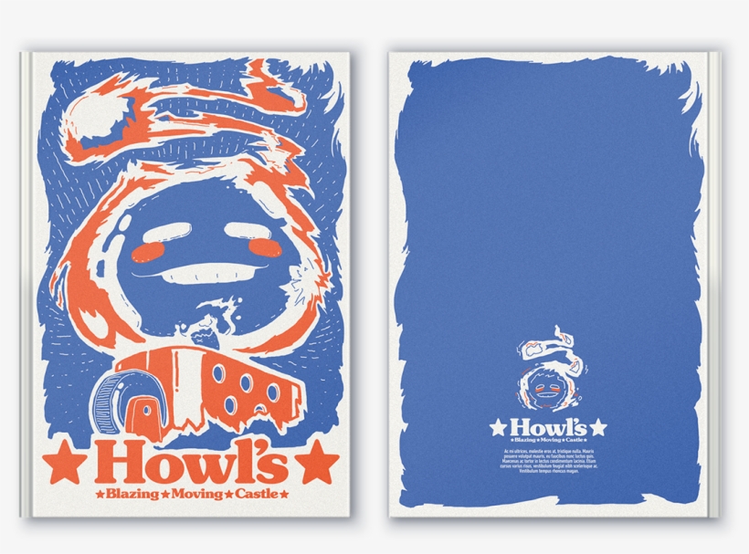 The Story And Characters Of "howl's Moving Castle" - Poster, transparent png