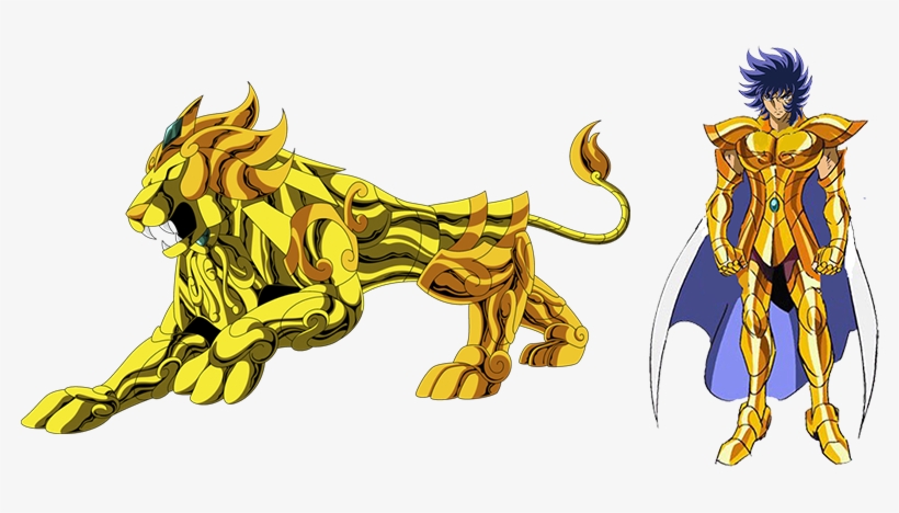 Las Armaduras De - Armadura De Ouro De Leao, transparent png