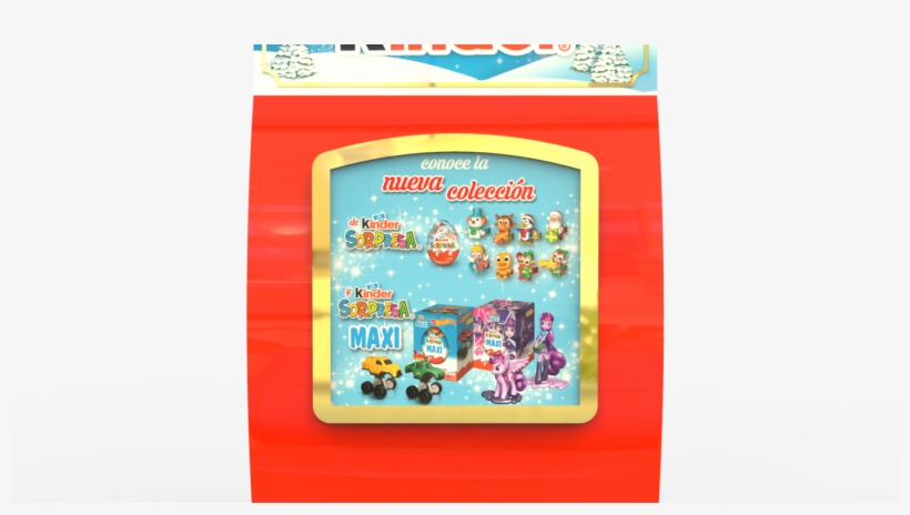 Kinder Surprise 2016 Xmas Interactive Train - Poster, transparent png