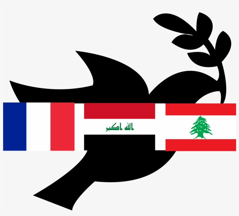 Pax Æturna Tribute To France, Iraq And Lebanon Twitter - Coat Of Arms Of Lebanon, transparent png