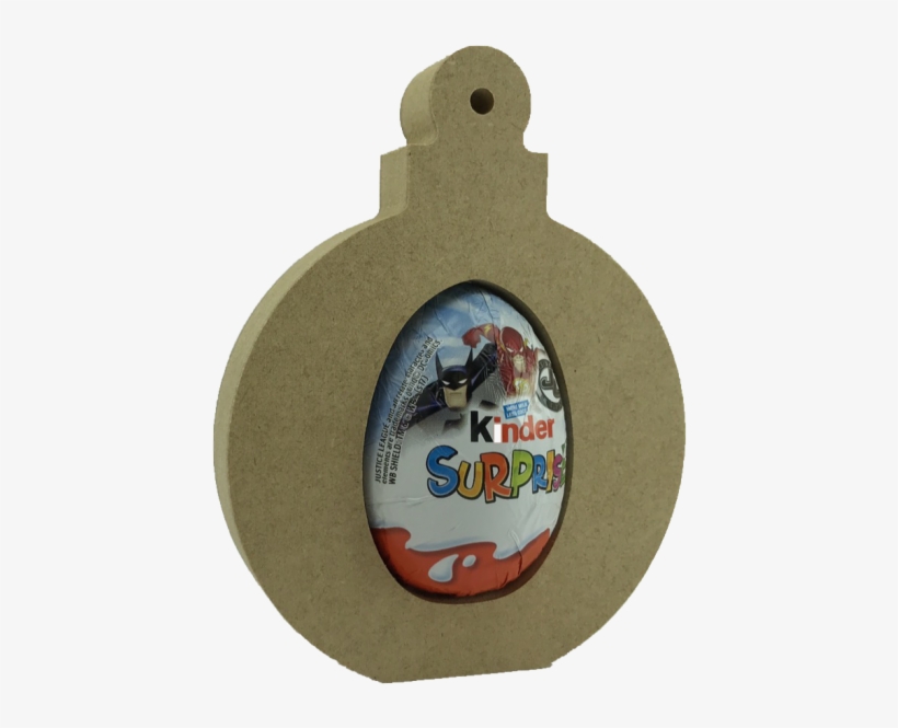 Kinder Egg Holder Christmas Bauble Freestanding Mdf - Kinder Surprise, transparent png