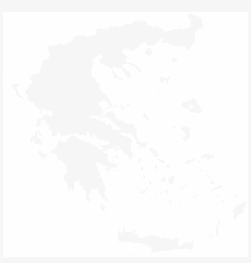 Framed By An Outline Of The Country Of Greece Is An - Greece Map Silhouette, transparent png