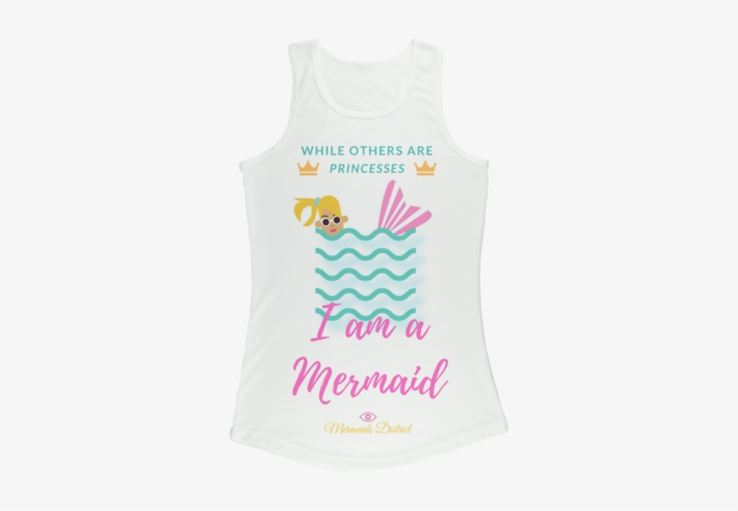I Am A Mermaid ﻿women Performance Tank Top - Words I Never Said [book], transparent png