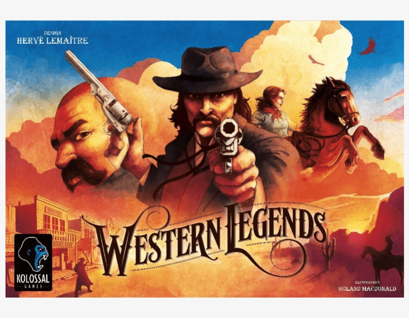 Western Legends - Western Legends Board Game, transparent png