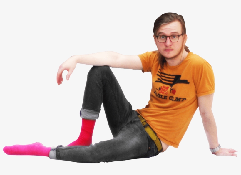 Sitting - Skalgubbar Pizza Man, transparent png
