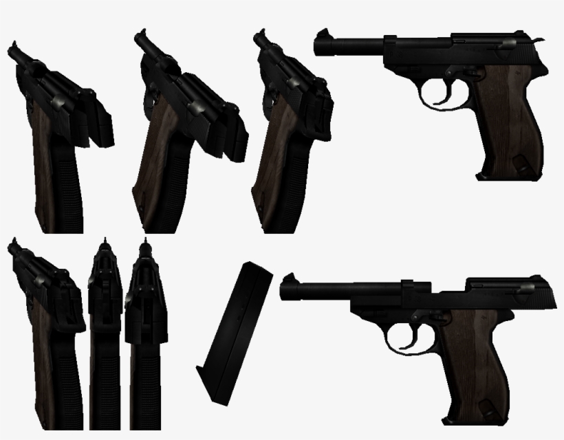 Tried Replacing The Walther P38 Sprite In Boa - Walther P38, transparent png